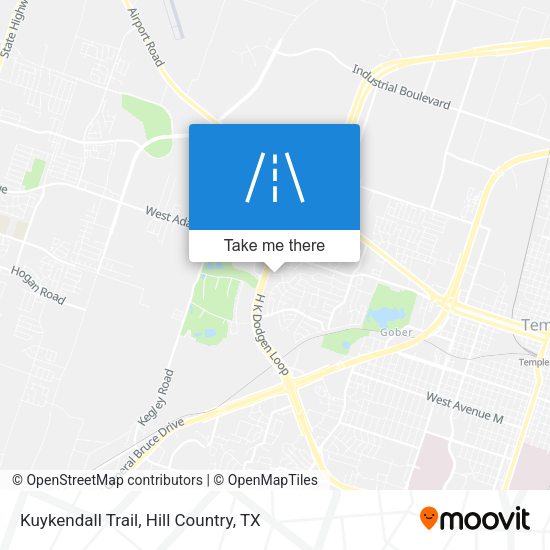 Kuykendall Trail map