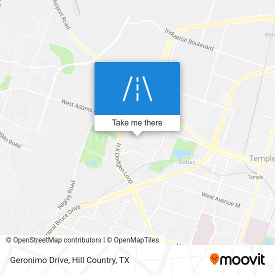 Mapa de Geronimo Drive