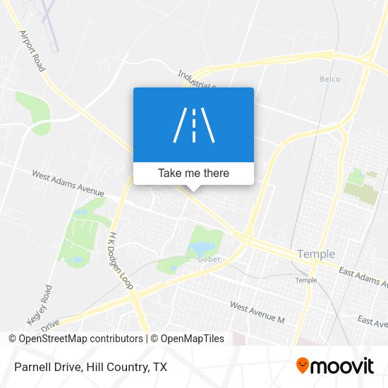 Parnell Drive map