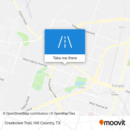 Creekview Trail map
