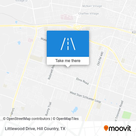 Littlewood Drive map