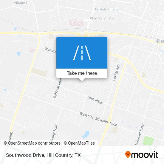 Mapa de Southwood Drive