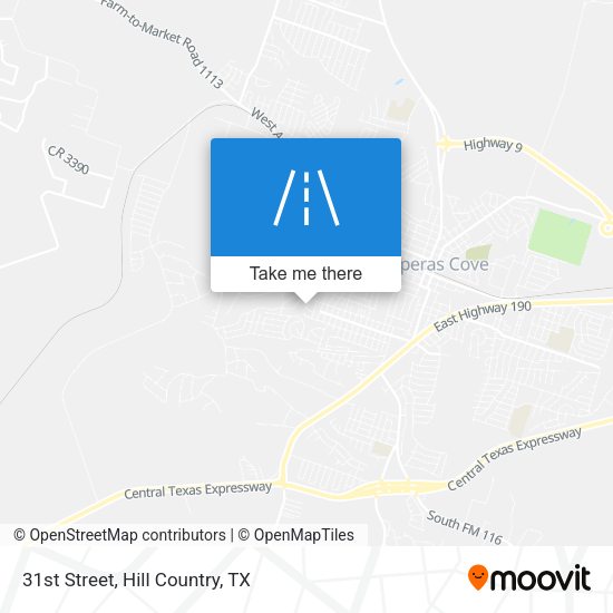 Mapa de 31st Street