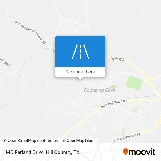 Mapa de MC Farland Drive