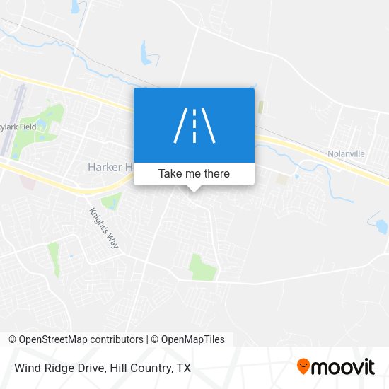 Mapa de Wind Ridge Drive