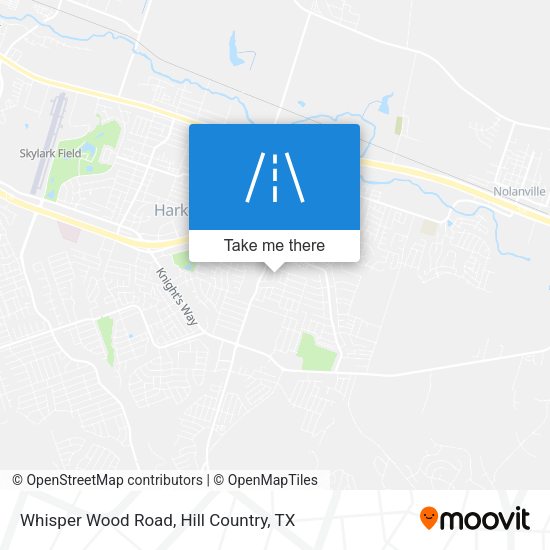 Whisper Wood Road map
