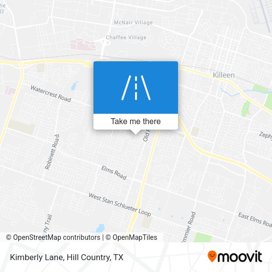 Kimberly Lane map