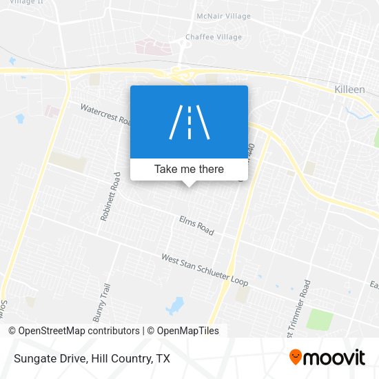 Sungate Drive map