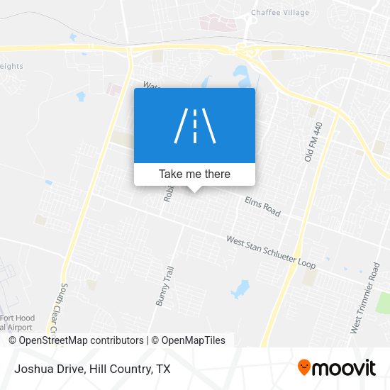 Joshua Drive map