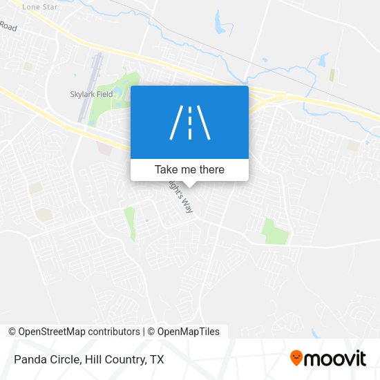 Panda Circle map