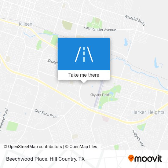Beechwood Place map