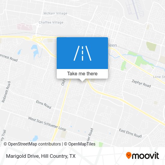Marigold Drive map