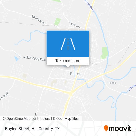Boyles Street map