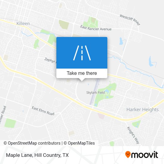 Mapa de Maple Lane