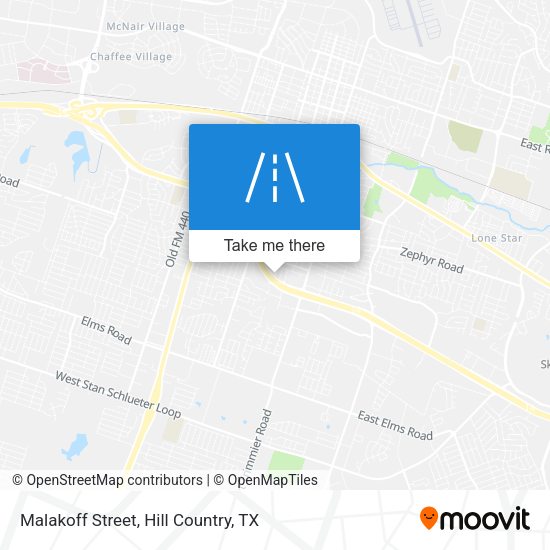 Mapa de Malakoff Street