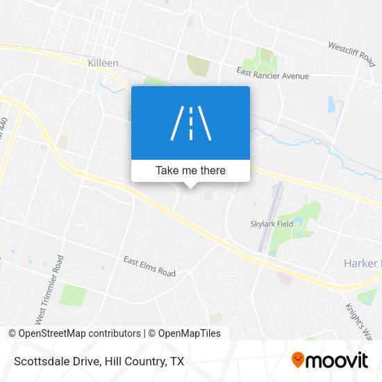 Scottsdale Drive map