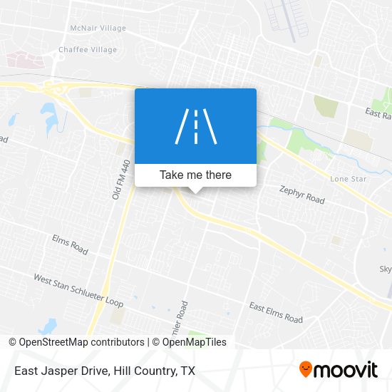 East Jasper Drive map