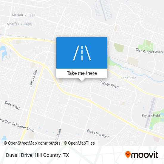 Duvall Drive map