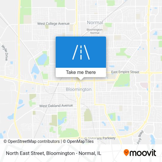 North East Street map