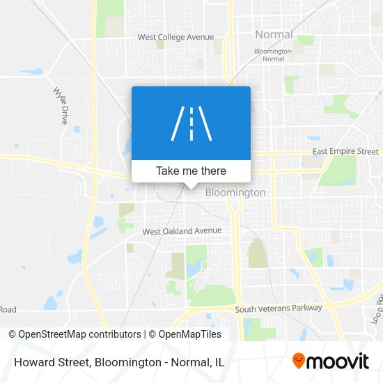 Mapa de Howard Street