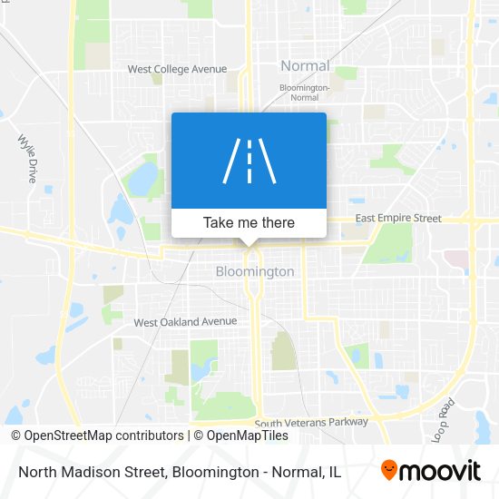 Mapa de North Madison Street