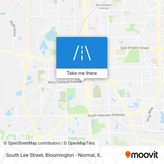Mapa de South Lee Street