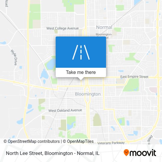 Mapa de North Lee Street