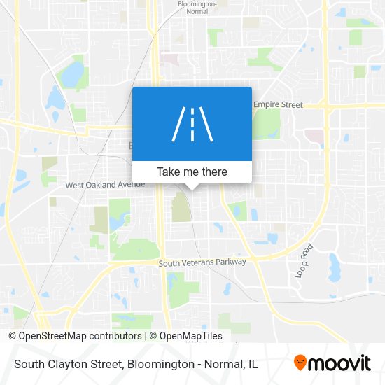 South Clayton Street map