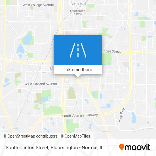 South Clinton Street map