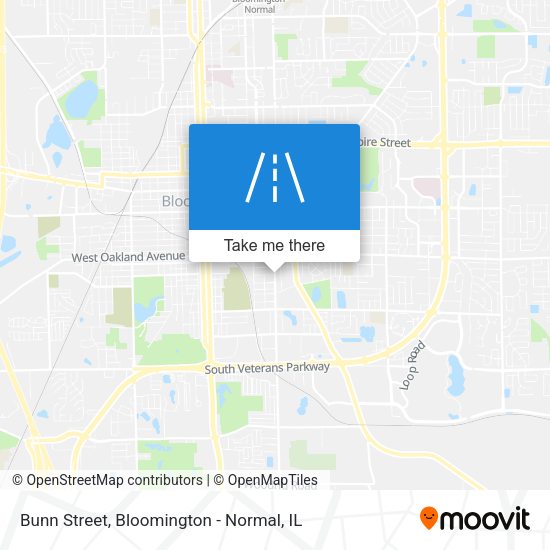 Bunn Street map