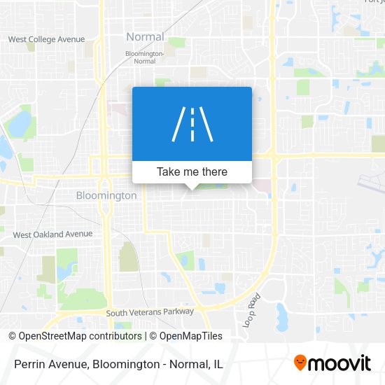 Mapa de Perrin Avenue