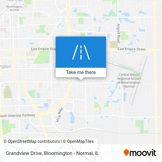 Grandview Drive map