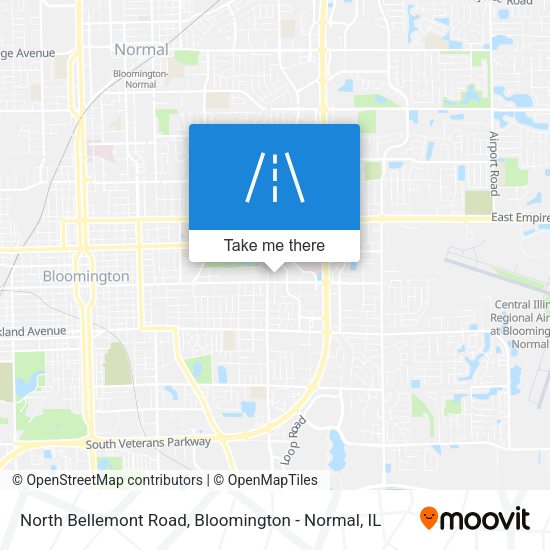 Mapa de North Bellemont Road
