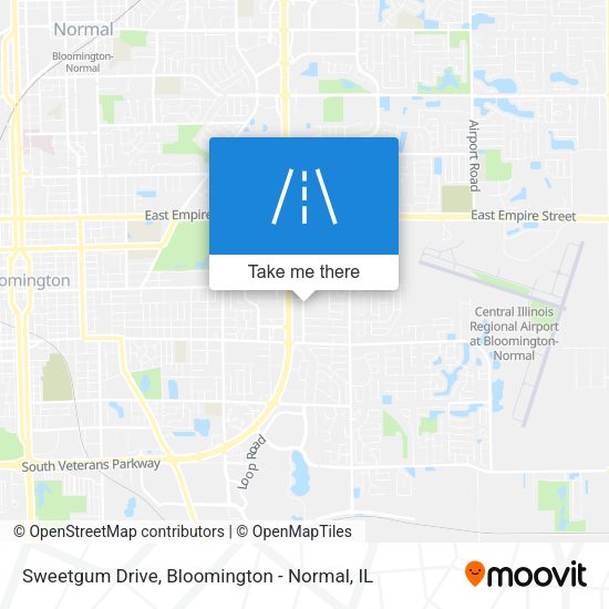 Sweetgum Drive map