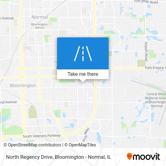 Mapa de North Regency Drive