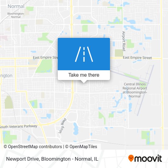 Mapa de Newport Drive