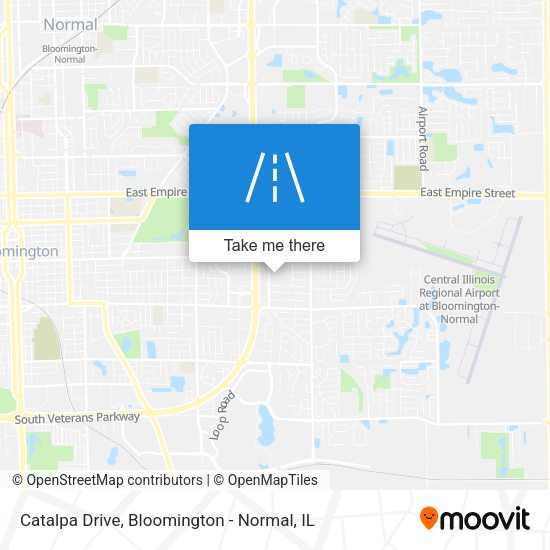 Mapa de Catalpa Drive