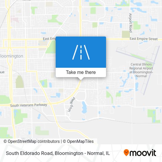 Mapa de South Eldorado Road