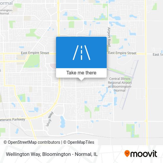Wellington Way map