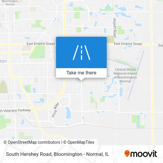 Mapa de South Hershey Road