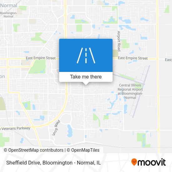 Mapa de Sheffield Drive