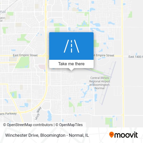 Mapa de Winchester Drive