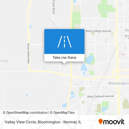 Mapa de Valley View Circle