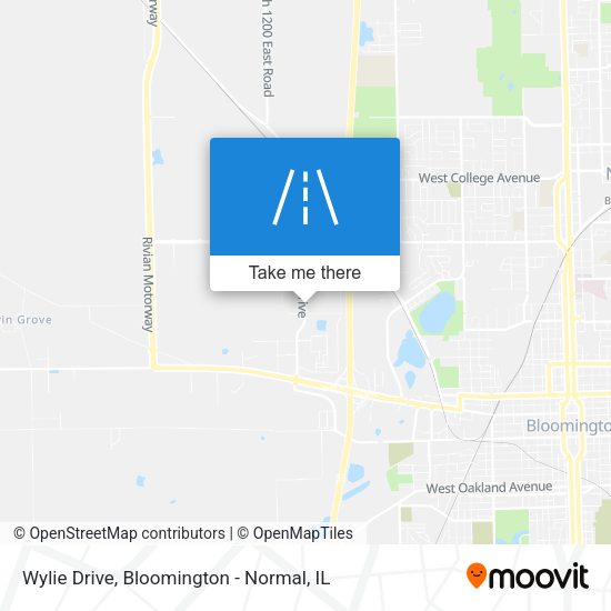 Mapa de Wylie Drive
