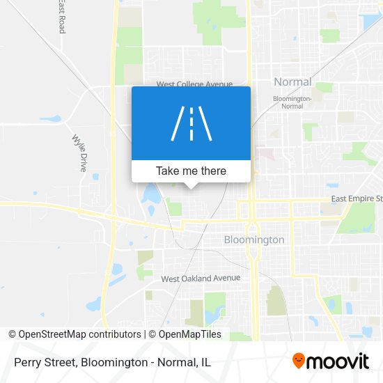 Mapa de Perry Street