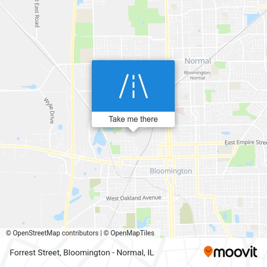 Mapa de Forrest Street