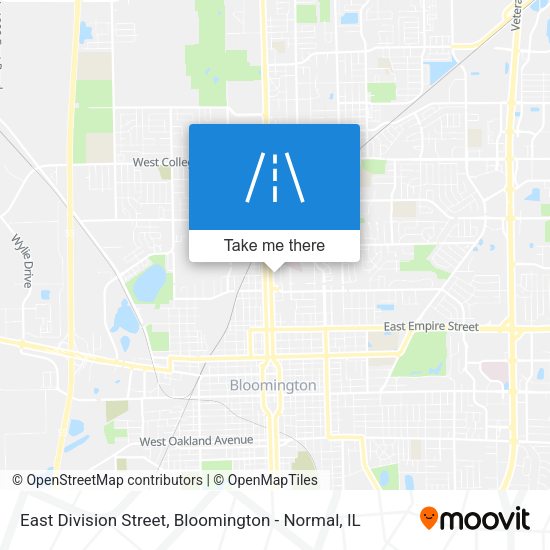 East Division Street map