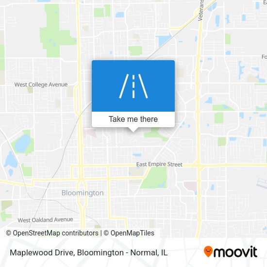 Mapa de Maplewood Drive