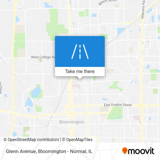 Mapa de Glenn Avenue