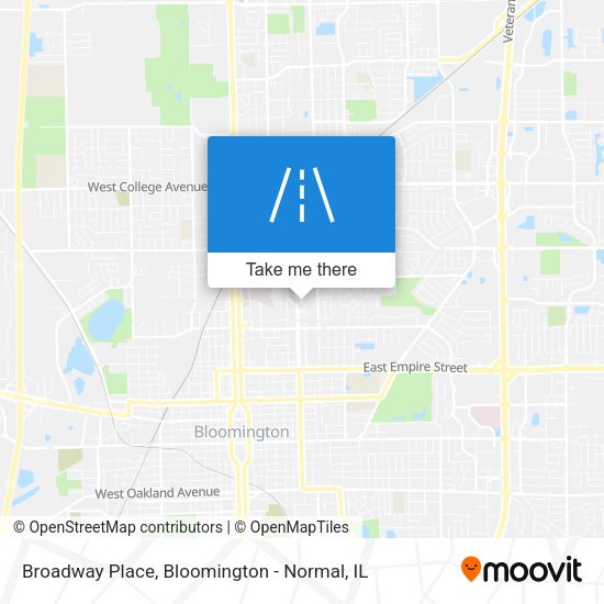 Broadway Place map